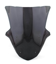 Areyourshop Windshield WindScreen Double Bubble Kawasaki ZX10R ZX 10R 2011-2015 Black