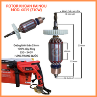 Rotor khoan KAINOU 6019 710W 220V - Tặng chổi than