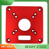 [luxiang.] Router Table Insert Plate for  RT0700C, Aluminum for Woodworking,  Trimming Plate for Rou