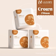 UUcare Crown Antibacterial Sanitary Pad 240mm / 3 x 16pcs / Premium Product / Antibacterial Ultra-sl