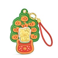 周生生 - Sanrio characters 「Hello Kitty」999.9黃金招財貓「招財金桔樹」金片