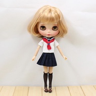 blythe doll clothes เสื้อผ้าตุ๊กตาบลายธ์ doll dress student clothes fit for azone ,licca