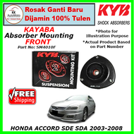 1 Pair - KAYABA / KYB Front Absorber Mounting Original - Honda Accord SDE SDA 2003-2008 ( SM4010F ) 