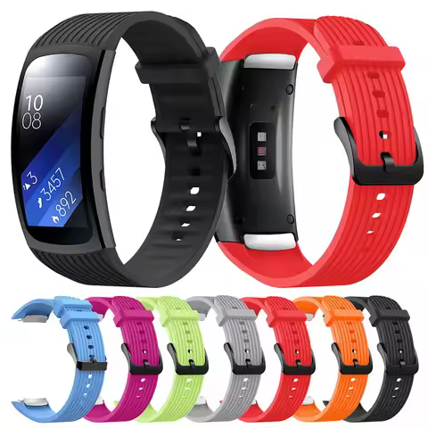 Silicone Strap For Samsung Gear Fit 2 Pro SM-R365 Replacement Watch Band For Samsung Fit2 SM-R360 Br