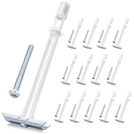 Drywall Anchor with Included Bolts for 3/16”-24 Heavy Duty Hollow Drywall Anchors for Mounting Kit S