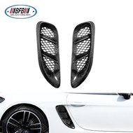 premium-Dry Carbon Fiber 718 Side Vents Exterior Fender Cover for 2016-2022 for Porsche 718 GTS Spyd