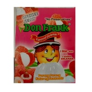 Don Frank Flavored Gulaman Powder Lychee 24g