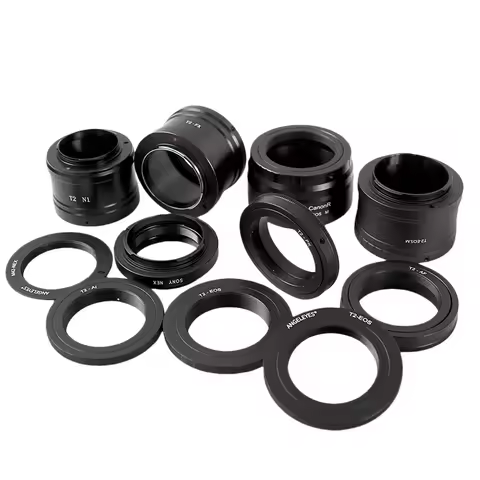 Angeleyes Telescope Adapter for Canon/Nikon/Sony/Fujifilm/Pentax DSLR/Mirrorless Cameras Adapter Rin