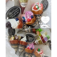 Decoden Dessert Keychains Japanese