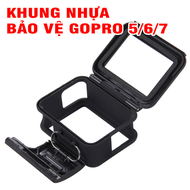 Khung bảo vệ GoPro 5/6/7 bằng nhựa cao cấp chống trầy xước va đập