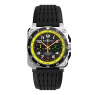 Bell & Ross BR0394-RS19/SRB Men's Analog Watch BR 03-94 R.S.19 42mm Renault F1 Team Automatic Square