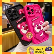 Honor X5b X6 X6a X6b X7a X7b X7c X7d X8 X8a X8b X8c X9 X9a X9b X9c X9d Smart strawberry lotso solid 