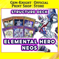 [Printing Post] Yugioh Deck - Elemental HERO Neos - Structure Deck