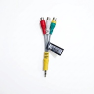 3.5mm AV Jack Cable 3 to 3 RCA Female Line - 3.5 Male to 3 RCA Female 3 in 1