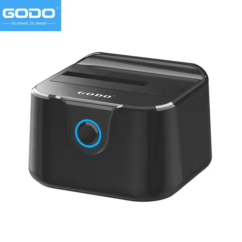 GODO Single Bay 2.5/3.5" SATA HDD Docking Station HDD/SSD External USB 3.0 Hard Drive Dock HDD Hard 