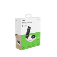 Belkin Qi2 Certified 15W 3 - in - 1 Foldable Wireless Fast Charger WIZ029yzWH (White) - 15W Fast Cha