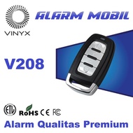 Alarm Mobil Premium Vinyx V208 Universal Toyota Honda Mitshubishi Grade A+ Tuk Tuk