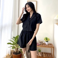 Best Selling!! Jumpsuit Suits Women Korean Blazer Jumpsuit Casual Set