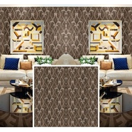 Wallsticker Batik Brown Wallsticker Batik Motif Wallpaper Wall Sticker Wall Sticker Wall Sticker Wal