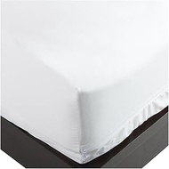 National Allergy Superior 100% Cotton Full Mattress Protector Zippered - 54" x 75" x 12" - Hypoaller