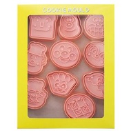 其他品牌 - 面包超人卡通饼干模具家用小号烘焙DIY翻糖磨具3D立体按压工具｜10件套