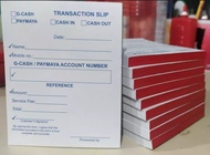 Gcash Transaction Slip 100 sheets by 10 pads (9cmX7cm)