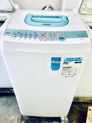 HITACHI 滾筒洗衣機 日立 日式AJ-S55PXP 5.5公斤 95%新 // 高去水 *** 二手電器