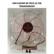 12 CM TRANSPARANT CPU CASING FAN | Standard CASING FAN