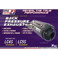 uma racing back pressure exhaust,LC135 - V4/V7 SAMA BOLEH