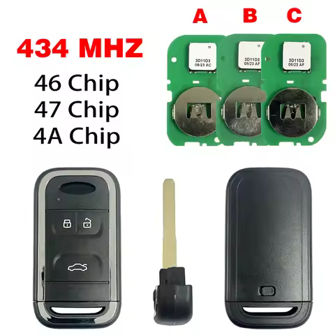 CN079023 Aftermarket Smart Key for Chery Tiggo 5 Tiggo 7 Tiggo 8 Arrizo remote key 3 buttons 434MHZ 
