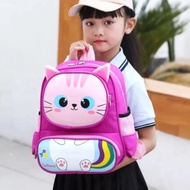 Funny character children's backpack / girl's bag / school bag girl's bag