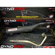 DYNOPRO BACK PRESSURE EXHAUST 32MM Y15ZR RS150 EKZOS STD OPEN RACING BACK PRESURE EZOS OPEN ESPADA U