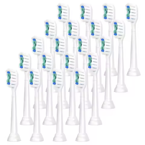 Replacement Toothbrush Heads Compatible with Philips Sonicare Electric Toothbrush Brush Head 1100 21
