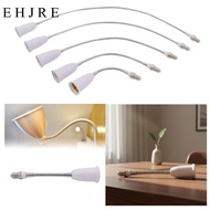 [EHJRE] 360 Degree Flexible Lamp Base Extension Adapter Plastic Aluminum Alloy Socket for E14 to E