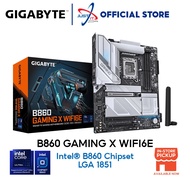 GIGABYTE B860 GAMING X WIFI6E DDR5 / D5 LGA1851 GAMING MOTHERBOARD COMBO ULTRA 5 225F / 235 / 265 / 