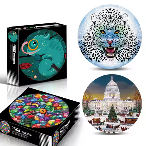 1000 Pieces Jigsaw Puzzle for Adults Challenge High Difficulty Large-sized Puzzle Toys Can be Used a