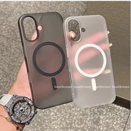 Ultra Thin Hard Magnetic Case for iPhone 11 13 17 16 15 14 12 Pro Max 17 Pro Max 13 Pro Matte Covers