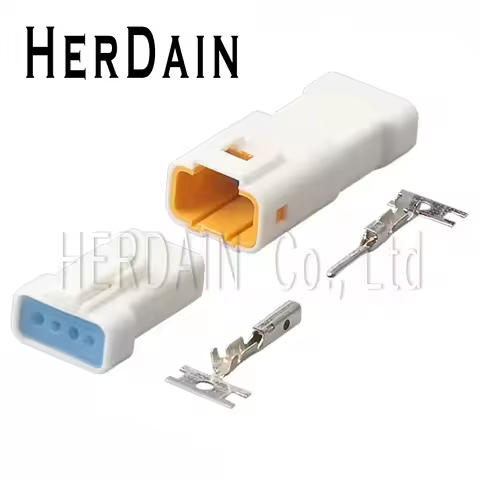 1 Set 4 Pin JST Auto Electrical Terminal Connector Car 0.7 MM Male Female Plug Socket 04T-JWPF-VSLE-