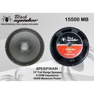Terjangkau Bs 15 Mb Komponen Speaker Merek Black Spider - 15 Inch