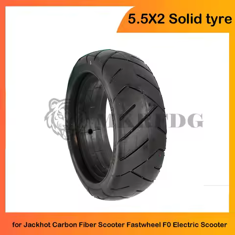 5.5X2 Tubeless Tire 5.5 Inch 5.5*2 Solid Tyre for Jackhot Carbon Fiber Scooter Fastwheel F0 Electric
