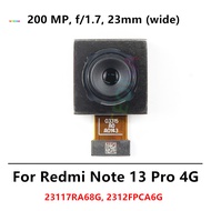 200MP Main Big Wide Rear View Back Camera For Xiaomi Redmi Note 13 Pro 4G Backside Cam Phone Flex Ca