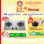 (NEW) Rinnai - RB773 / RB772 Series - RB773G RB773S RB772G RB772S 4.5kW 1.5kW Burner Cooking Built I