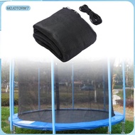 [mojotorw7] Trampoline Replacement Netting Protective Enclosure Set up 6ft Tall Installed between Ma