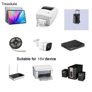 TREA USB C 12V Type C Female to DC Male Connector USB C To DC 3 0x1 1mm 3 5x1 35mm 4 0x1 7mm 4 8x1 7