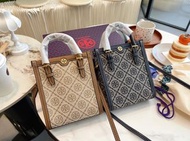 2️⃣星期到貨 ‼️Tory Burch Monogram Mini Tote琴譜包