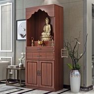 HY-$ Buddha Shrine Altar Modern Style Altar Cabinet Home Buddha Statue Clothes Closet Bodhisattva God of Wealth Worship