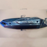 Carbone Nemo Aerox 155 Exhaust Cover Yamaha Aerox 155 Exhaust Cover Economical