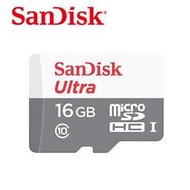 北車 SanDisk Ultra microSD UHS-I 16GB 16G 48MB/s  記憶卡-白 (公司貨) 