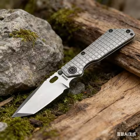 Strider Titanium Alloy Folding Knife 440C Blade Aluminum Handle Outdoor Tactical Hunting Camping EDC