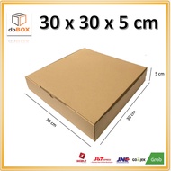Cardboard 30x30x5....Die Cut Accessories box - Etc. pizza box model